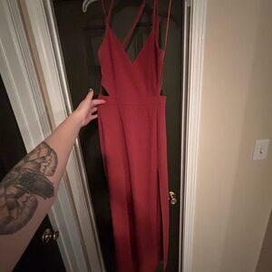 Windsor Red Strappy Dress